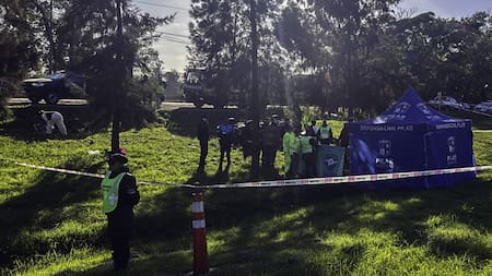 Choque y muerte en Panamericana. Foto: NA.