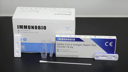 Autotest de coronavirus, foto NA