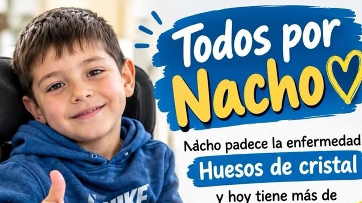 Flyer de "Todos por Nacho".