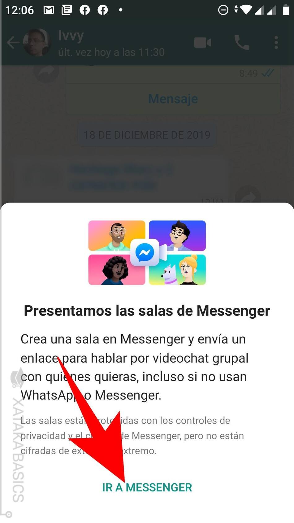 Whatsapp, chat 50 personas, foto 4