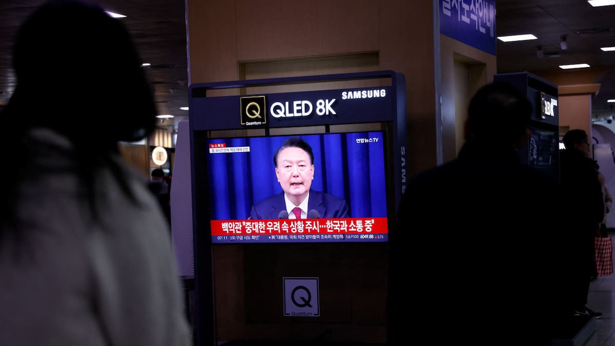 Yoon Suk-yeol, expresidente de Corea del Sur. Foto: Reuters.