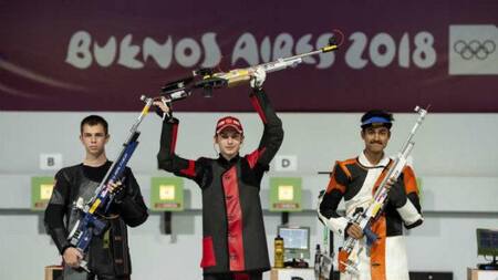 Juegos Olímpicos de la Juventud, la primera medalla de oro es de Rusia, tiro con carabina, deportes