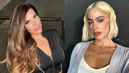 Charlotte Caniggia y Tini Stoessel. Foto: Instagram