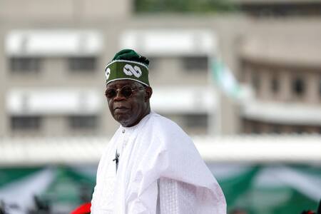 Bola Ahmed Tinubu, presidente de Niger. Foto: Reuters.