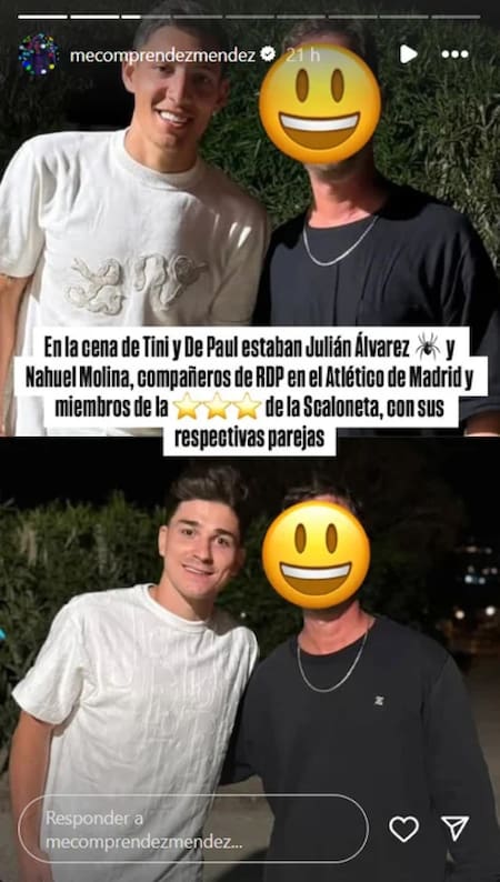 El gesto de Tini Stoessel con Rodrigo de Paul que confirmaría su relación. Foto: NA.