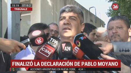Pablo Moyano terminó de declarar, Justicia, política