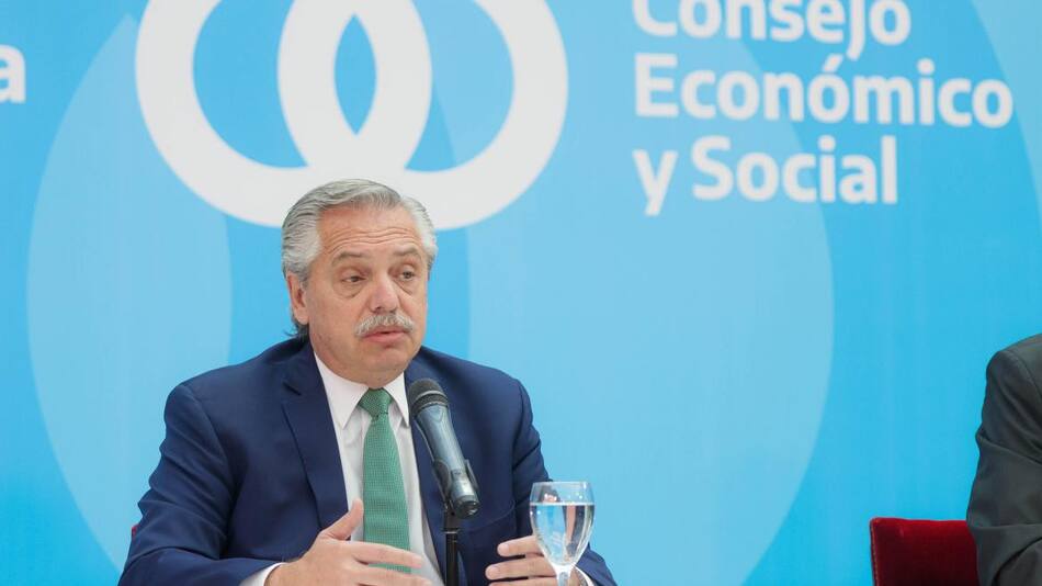 Alberto Fernández, presidente. Foto: NA.