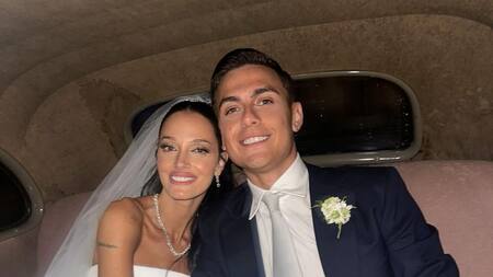 Oriana Sabatini le dedicó un posteo a Paulo Dybala. Foto Instagram @orianasabatini