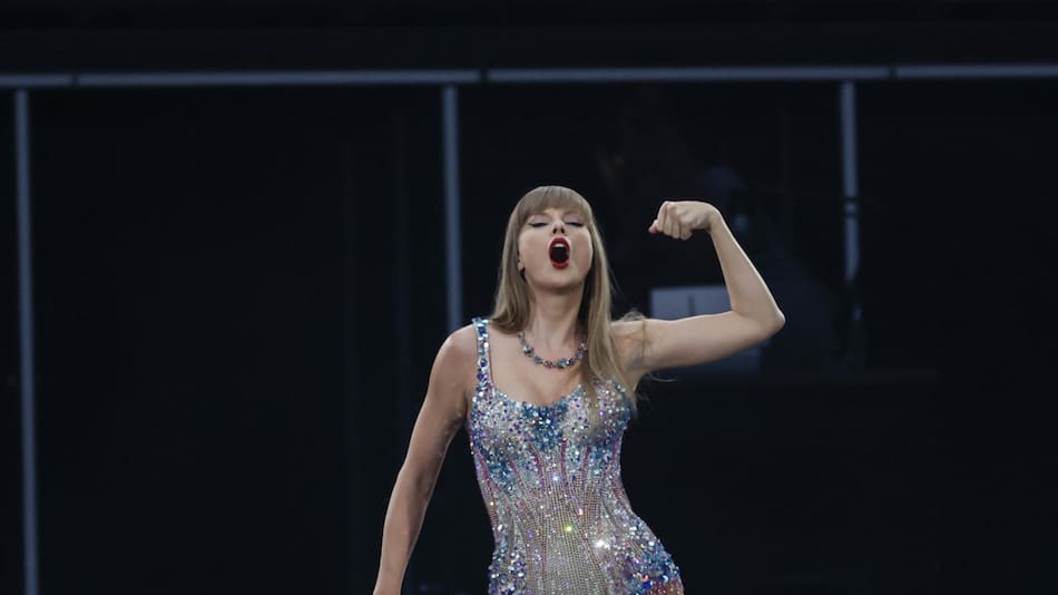 Taylor Swift en Madrid. Foto: EFE