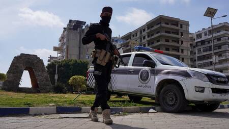 Fuerzas de seguridad de Siria. Foto: Reuters (Karam al-Masri)