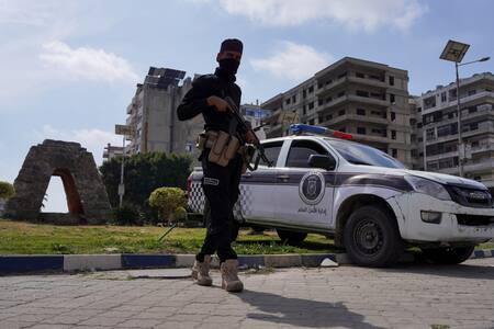 Fuerzas de seguridad de Siria. Foto: Reuters (Karam al-Masri)