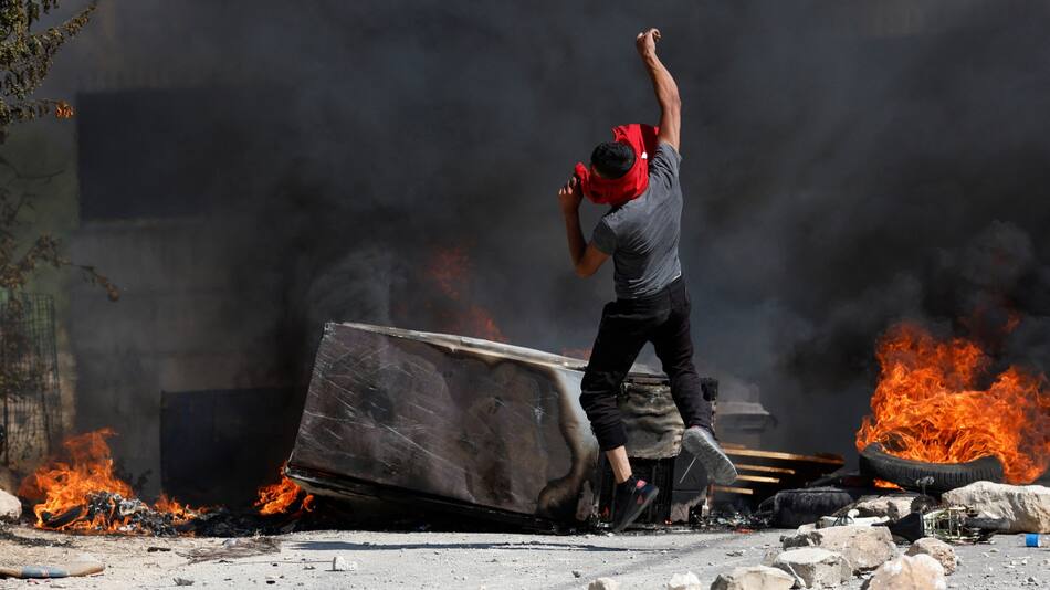 Conflicto entre judíos y palestinos. Foto: Reutres.
