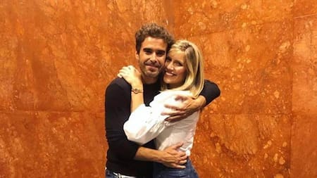 Laurita Fernández y Nicolás Cabré, Foto Instagram