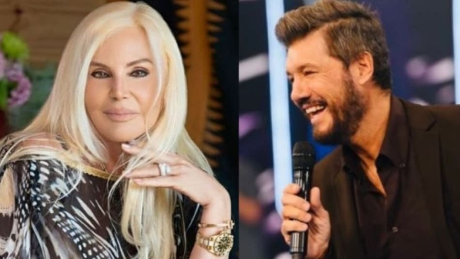 Susana Giménez y Marcelo Tinelli. Foto: NA.