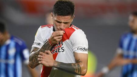 Enzo Fernández en su etapa en River. Foto: NA.