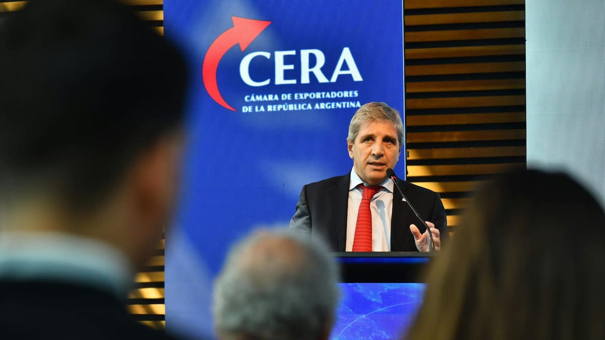Luis Caputo, ministro de Economía
