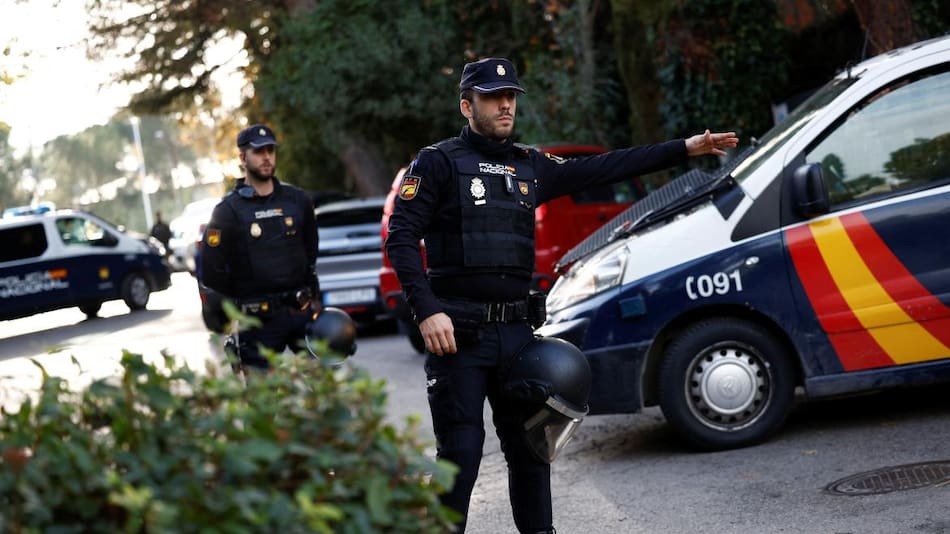 Policía española. Foto: Reuters