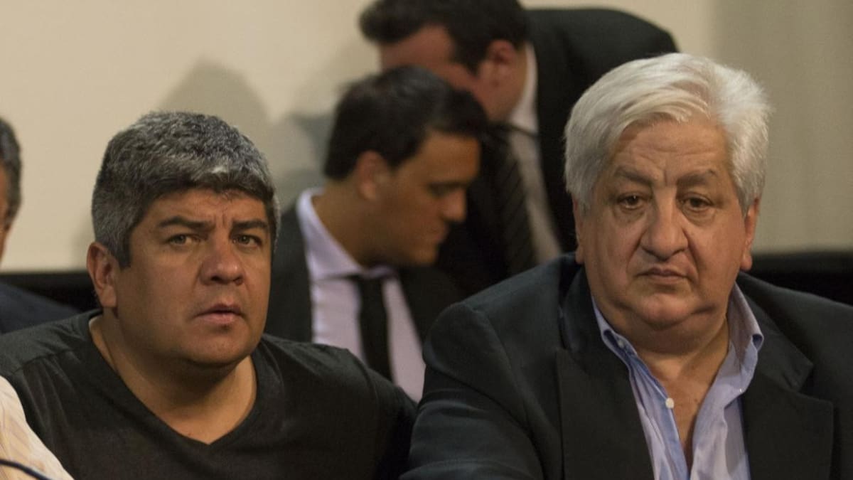 Pablo Moyano y Julio Piumato, Foto NA