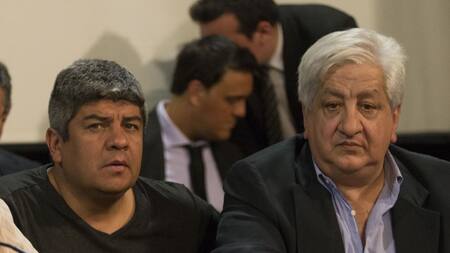 Pablo Moyano y Julio Piumato, Foto NA