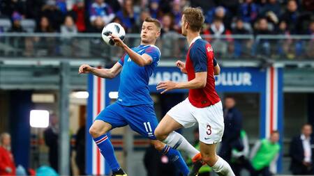 Islandia vs. Noruega - Mundial Rusia 2018 - Fútbol (Reuters)