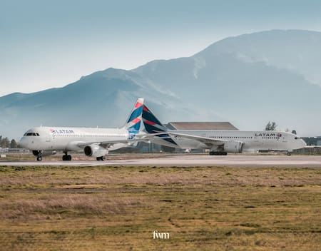 Aviones de Latam Airlines.
