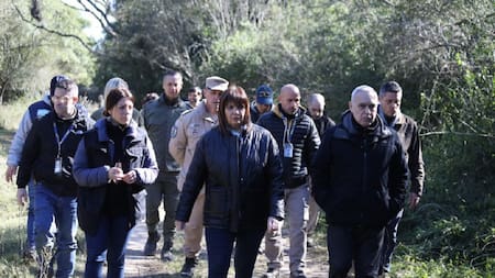 Patricia Bullrich arribó a Corrientes por el Caso Loan. Foto: X @PatoBullrich