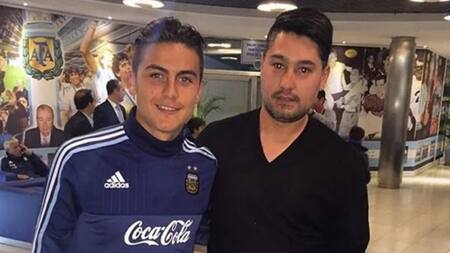Paulo Dybala y su hermano Gustavo. Foto: NA.