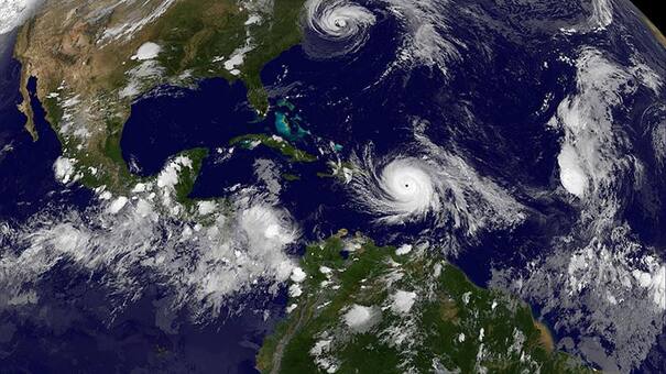 La violencia del huracán María, en las fotos más impactantes
