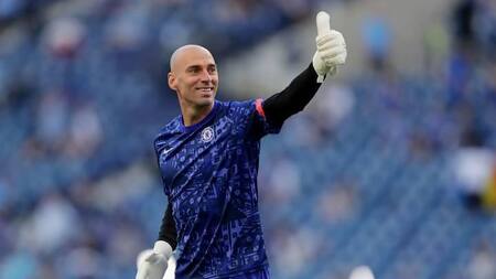 Willy Caballero, Chelsea, Champions