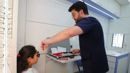 El programa "Ver para ser libres" se encuentra actualmente en Mendoza.