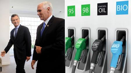 Macri - Pence - Biodiesel
