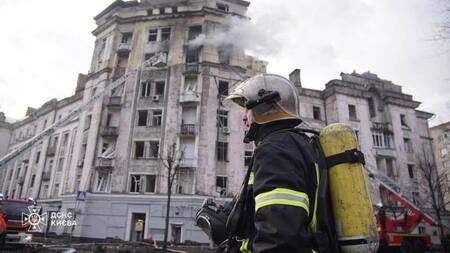 Daños en Ucrania por la guerra con Rusia. Foto: EFE.