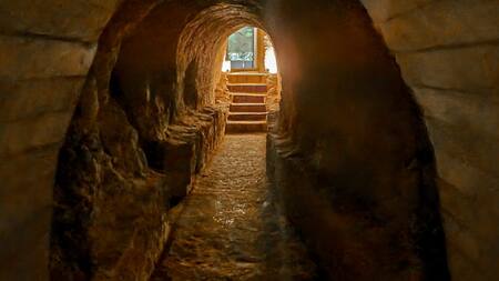 Recorré túneles del siglo XVIII en Buenos Aires