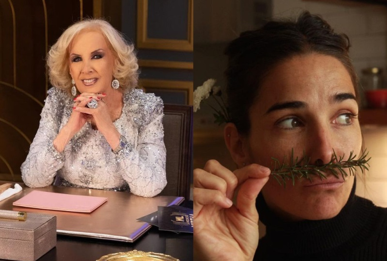 Mirtha Legrand y Juana Viale. Foto Instagram.