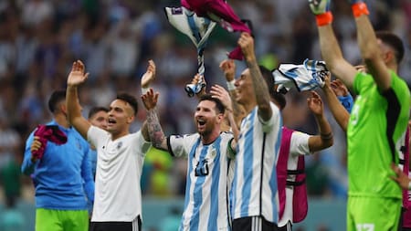 Selección Argentina vs México. Foto: REUTERS