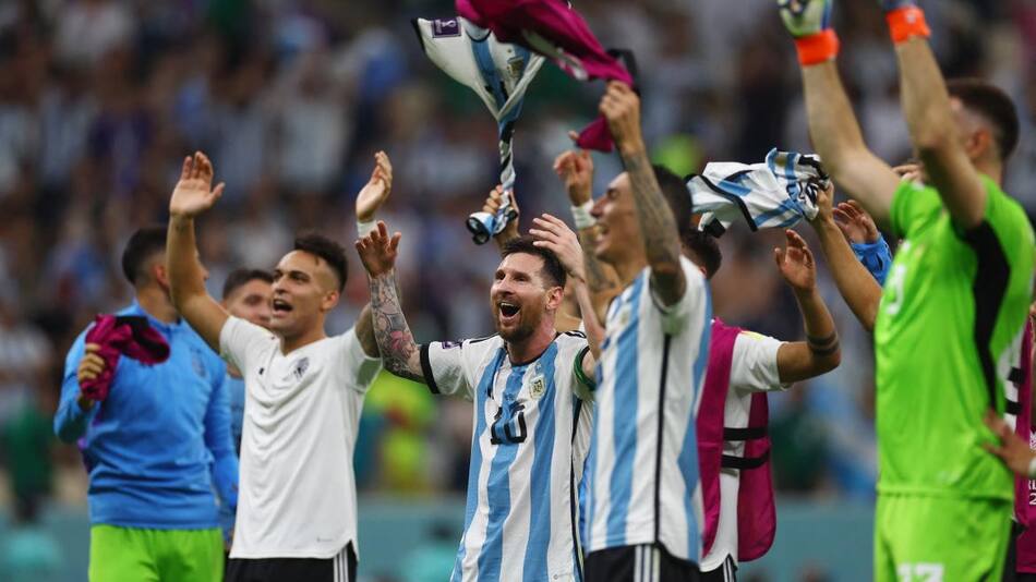 Selección Argentina vs México. Foto: REUTERS