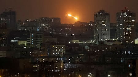 Bombardeo de Rusia contra Ucrania. Foto: Reuters.