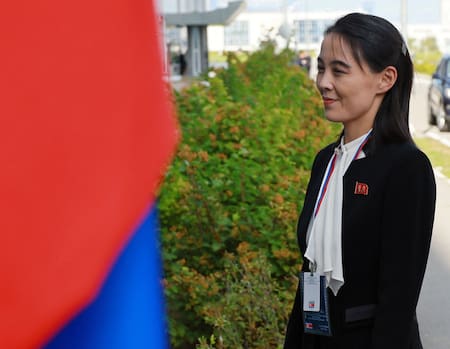 Kim Yo-jong, la hermana de Kim Jong-un. Foto: Reuters.