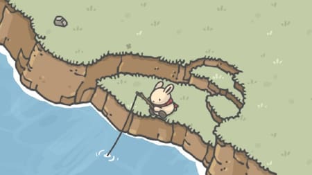 Tsuki's Odyssey: el videojuego del conejo que se volvió viral. Foto: redes sociales.