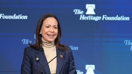 María Corina Machado afirmó que Delcy Rodríguez “no representa a Venezuela” y confía en una “transición ordenada”