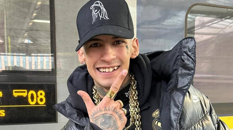 L-Gante, cantante de cumbia. Foto: Instagram/lgante_keloke