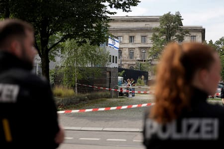 La policía mató a un hombre que disparó cerca de consulado israelí en Múnich. Foto: Reuters.