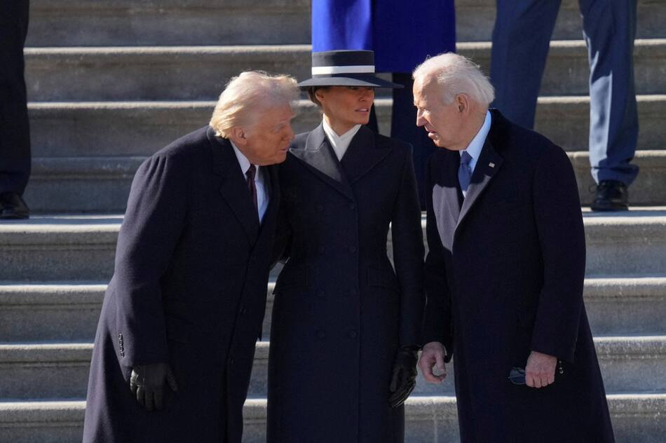 Donald Trump cuestionó el anuncio de cáncer de Joe Biden. Foto: Reuters (Chris Kleponis)