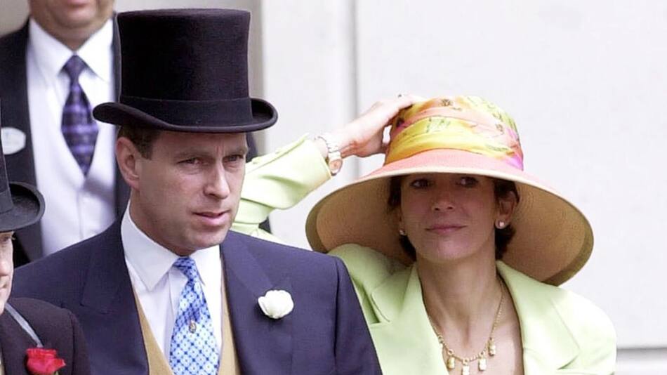 Ghislaine Maxwell y el Prince Andrés