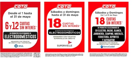Descuentos de Coto. Foto: coto.com.ar.