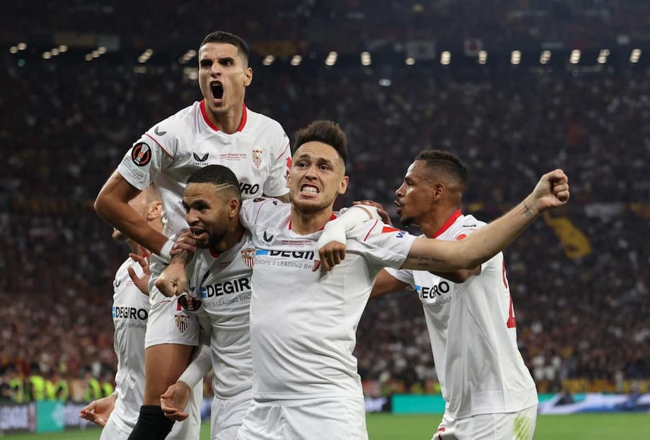 Europa League, Sevilla vs. Roma. Foto: NA.