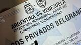 Selección Argentina: entradas carísimas, reventa imparable y un arresto
