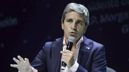 Luis Caputo, ministro de Economía. Foto: NA.