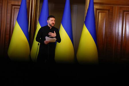 Volodimir Zelenski, presidente de Ucrania. Foto: REUTERS/Valentyn Ogirenko.