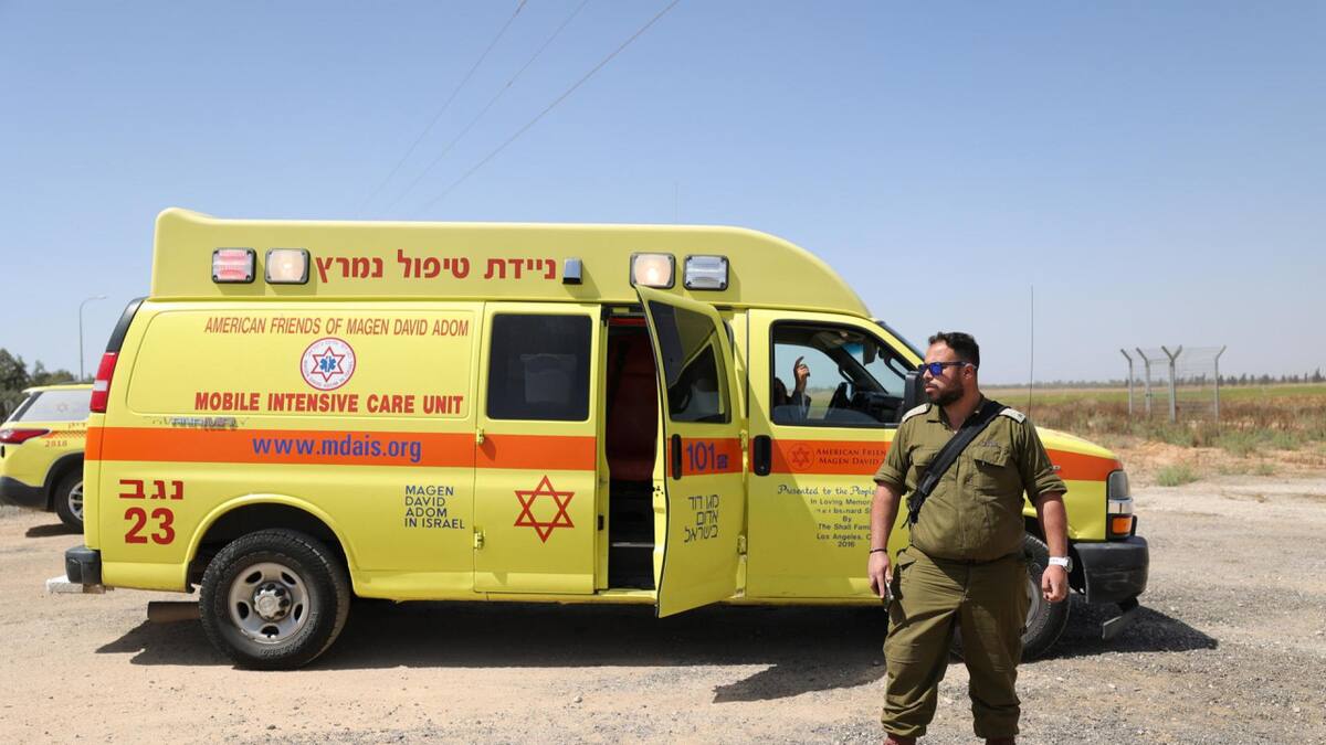 Kerem Shalom, frontera entre Gaza e Israel. Foto: EFE.